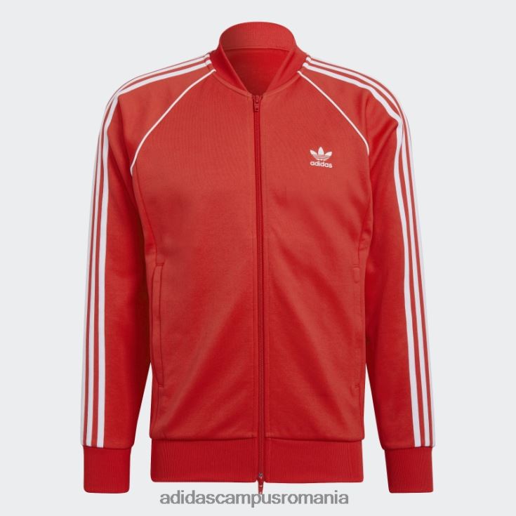 adidas campus romania jachetă adicolor classics primeblue sst roșie bărbați roșu J266N26740