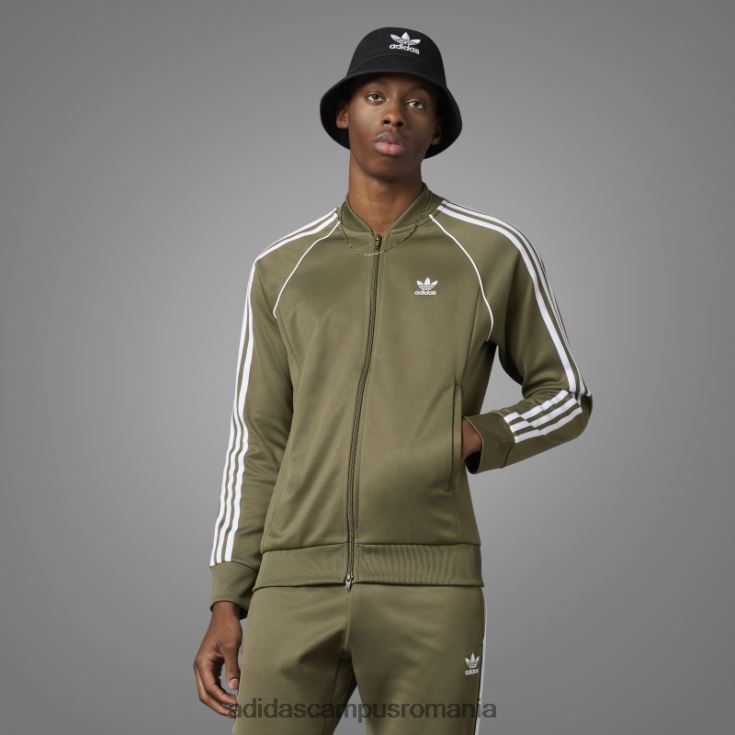 adidas campus romania jachetă adicolor classics sst olive bărbați măsline J266N25204