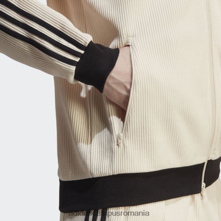 adidas campus romania jachetă adicolor classics waffle beckenbauer alb adidas bărbați alb J266N26042