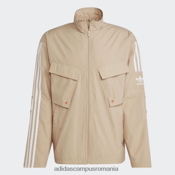 adidas campus romania jachetă adicolor parley bej adidas bărbați bej J266N21230