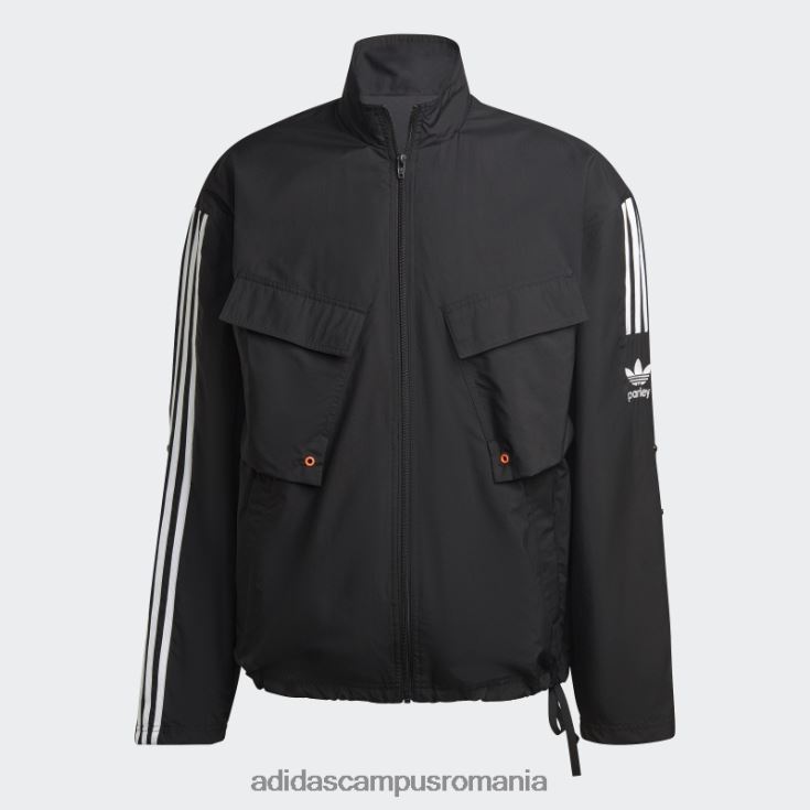 adidas campus romania jachetă adicolor parley negru adidas bărbați negru J266N21212