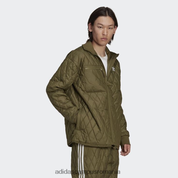 adidas campus romania jachetă arhivă matlasată adicolor classics olive bărbați măsline J266N214719