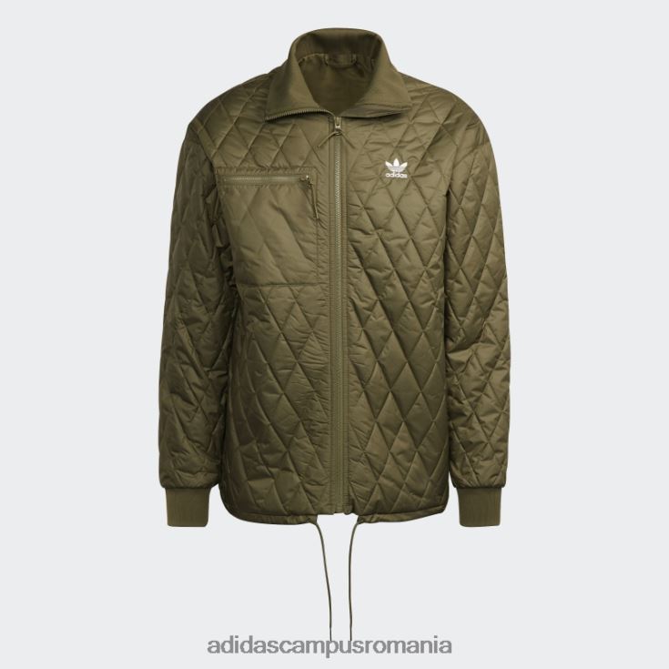adidas campus romania jachetă arhivă matlasată adicolor classics olive bărbați măsline J266N214719