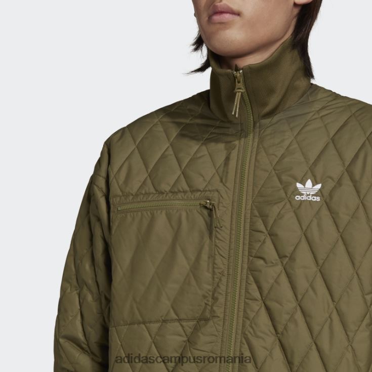 adidas campus romania jachetă arhivă matlasată adicolor classics olive bărbați măsline J266N214719