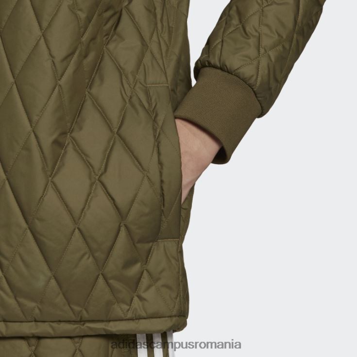 adidas campus romania jachetă arhivă matlasată adicolor classics olive bărbați măsline J266N214719