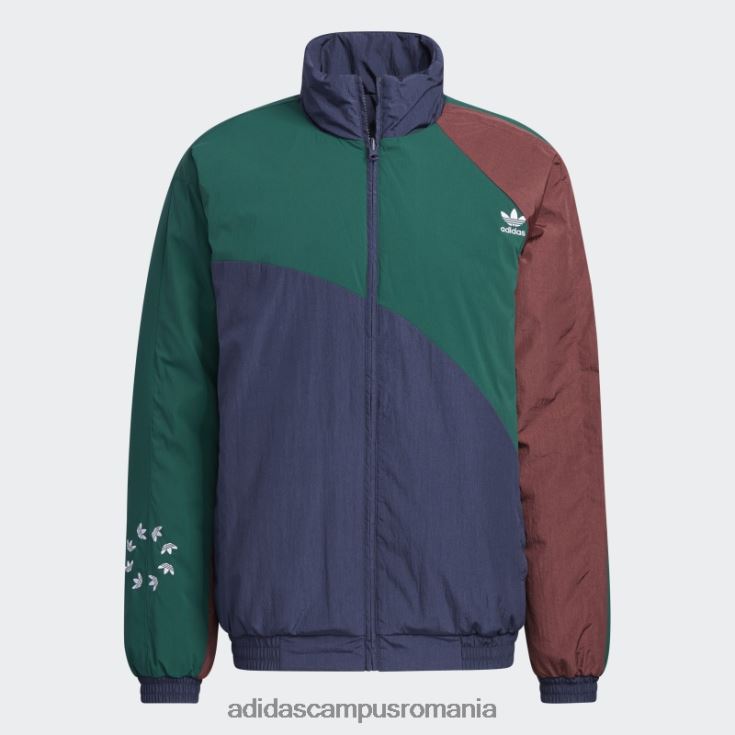 adidas campus romania jachetă bleumarin îndrăzneață bărbați bleumarin/verde J266N21672
