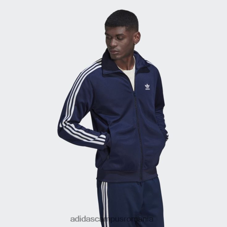 adidas campus romania jachetă de trening night indigo adicolor classics beckenbauer primeblue bărbați indigo de noapte J266N26995