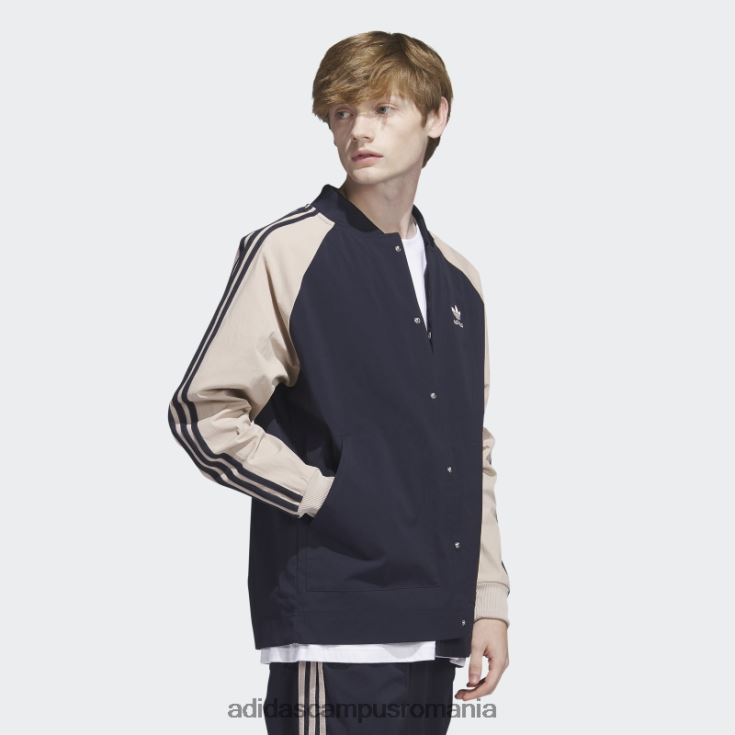 adidas campus romania jachetă țesătă ink sst bărbați cerneală/taupe J266N25308