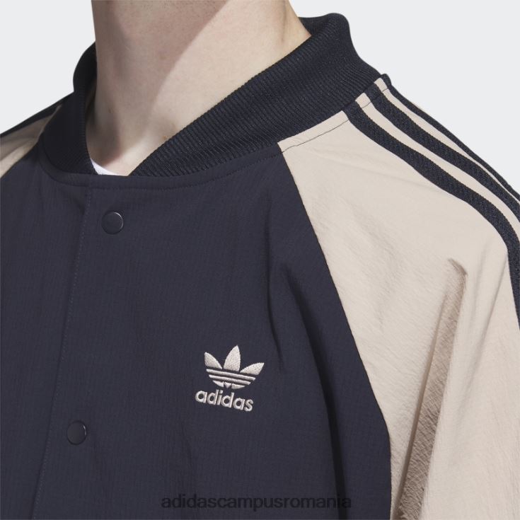 adidas campus romania jachetă țesătă ink sst bărbați cerneală/taupe J266N25308