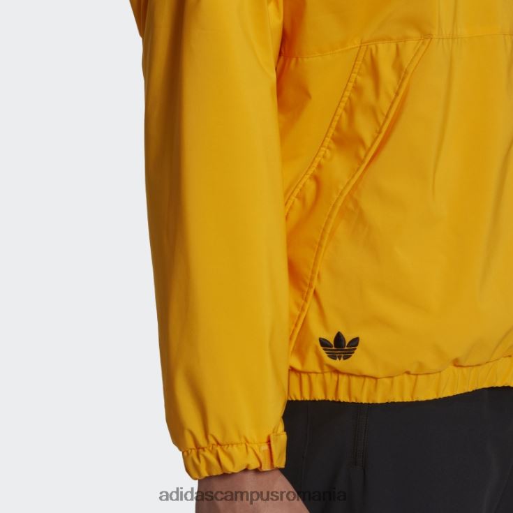 adidas campus romania jachetă pufă cu dungi aurii căptușite adidas bărbați aur J266N215285