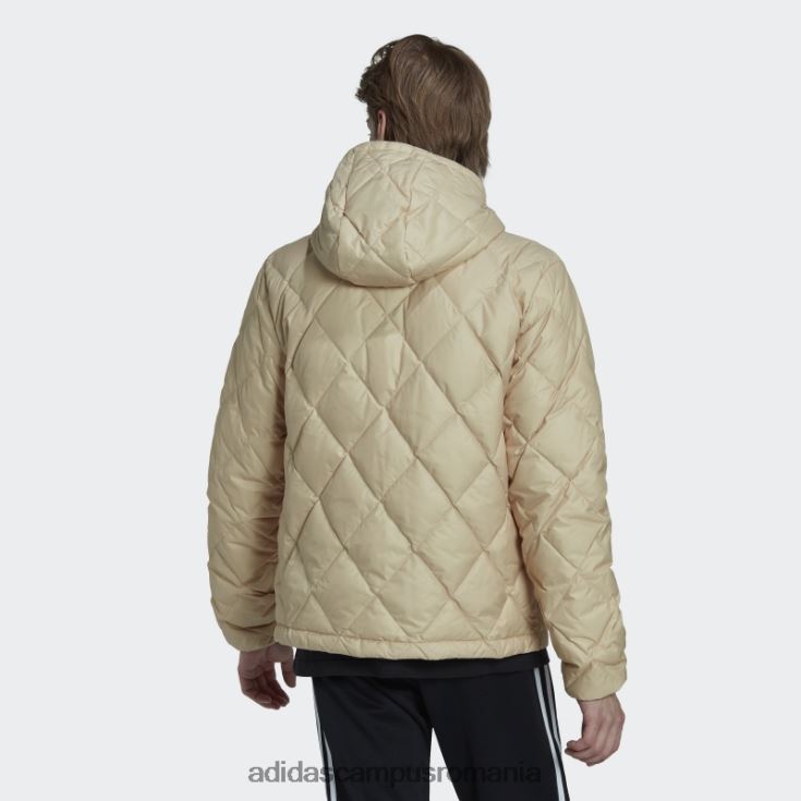 adidas campus romania jachetă puf matlasată bej adidas bărbați bej J266N215279