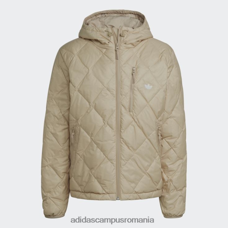 adidas campus romania jachetă puf matlasată bej adidas bărbați bej J266N215279