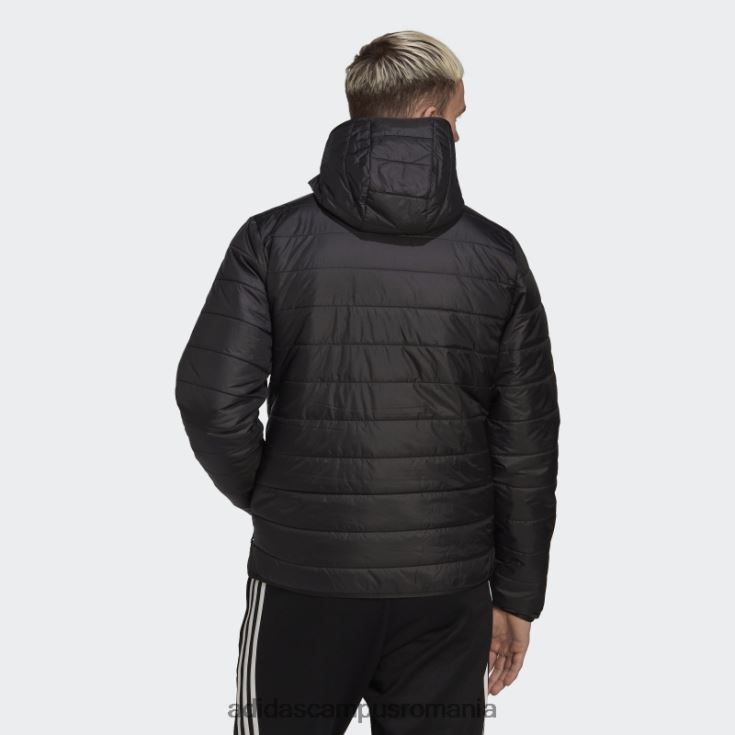 adidas campus romania jachetă pufă neagră căptușită cu glugă adidas bărbați negru J266N215243