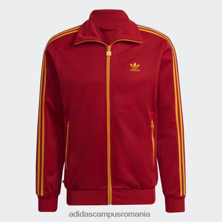 adidas campus romania jachetă roșie beckenbauer adidas bărbați roșu/auriu de facultate J266N21503