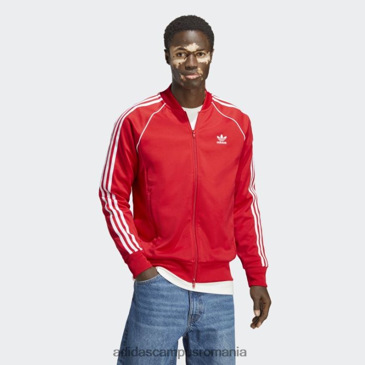 adidas campus romania jachetă scarlet adicolor classics sst bărbați stacojiu J266N25560