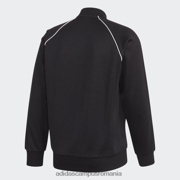 adidas campus romania jachetă sst albă bărbați alb negru J266N21294