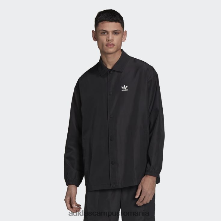 adidas campus romania jacheta neagra adicolor classics trefoil antrenor adidas bărbați negru J266N24881
