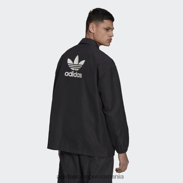 adidas campus romania jacheta neagra adicolor classics trefoil antrenor adidas bărbați negru J266N24881