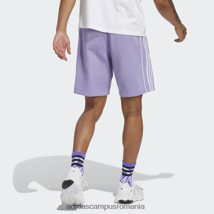 adidas campus romania lila rekive pantaloni scurți moda bărbați liliac J266N25839