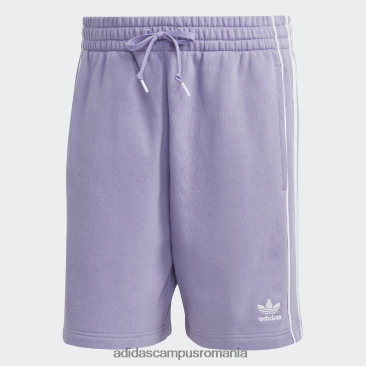 adidas campus romania lila rekive pantaloni scurți moda bărbați liliac J266N25839