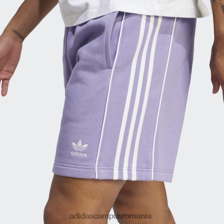 adidas campus romania lila rekive pantaloni scurți moda bărbați liliac J266N25839