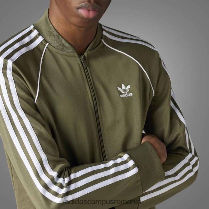 adidas campus romania măsline adicolor classics sst track top bărbați măsline J266N214435