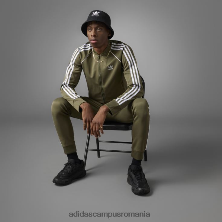 adidas campus romania măsline adicolor classics sst track top bărbați măsline J266N214435