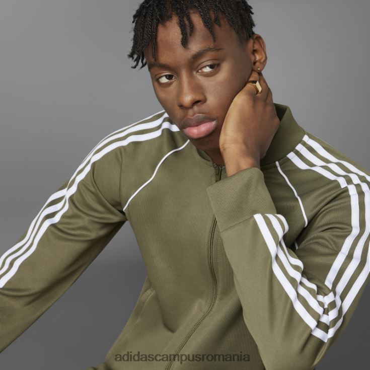 adidas campus romania măsline adicolor classics sst track top bărbați măsline J266N214435