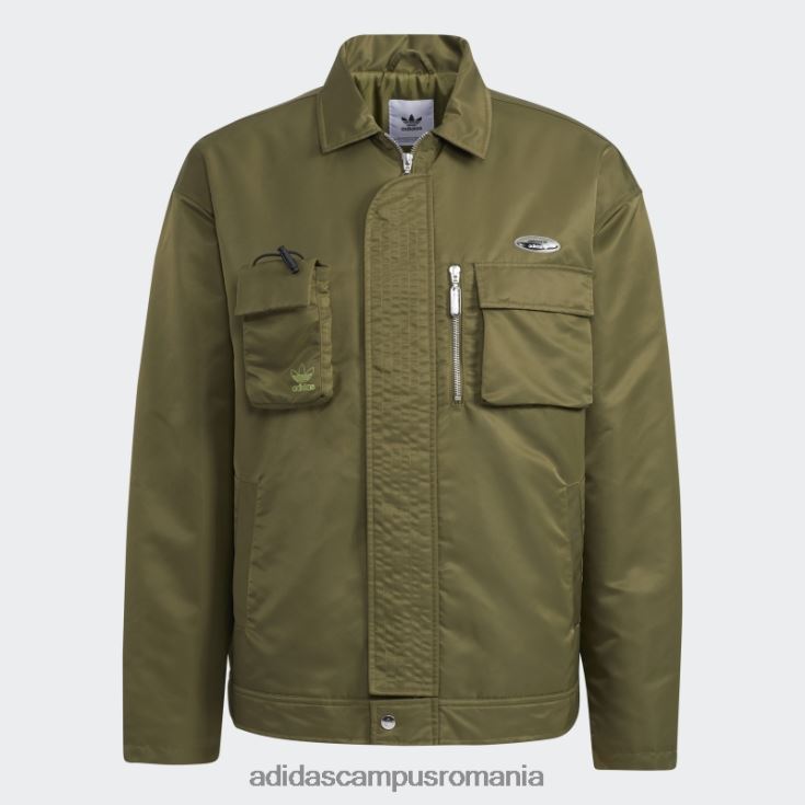 adidas campus romania măsline r.y.v. sacou bărbați măsline/tei J266N21505