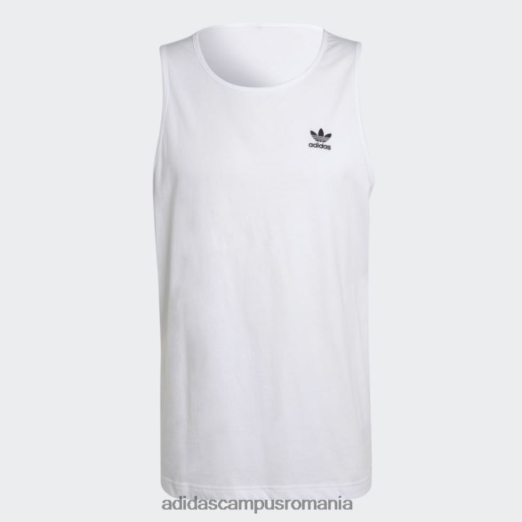 adidas campus romania maiou alb trefoil essentials bărbați alb J266N26370
