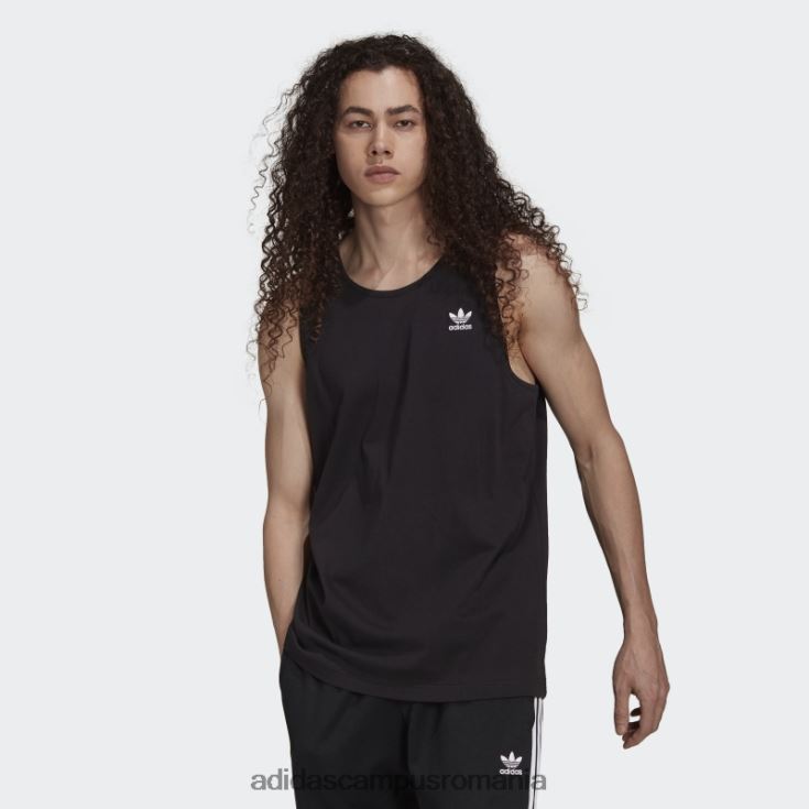 adidas campus romania maiou negru adicolor essentials trefoil bărbați negru J266N26874