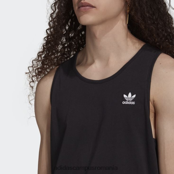 adidas campus romania maiou negru adicolor essentials trefoil bărbați negru J266N26874