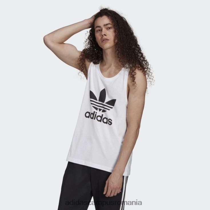 adidas campus romania maiou trifoil adicolor classics negru bărbați alb negru J266N27018