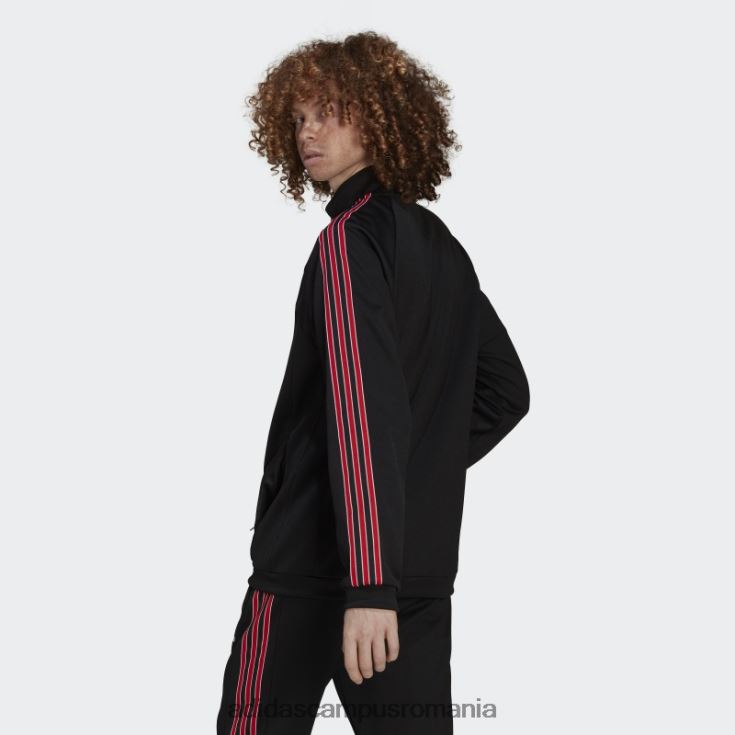 adidas campus romania manchester united trening top negru bărbați negru J266N214684