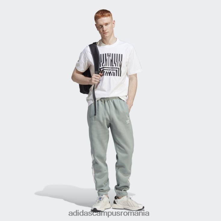 adidas campus romania modă tricou alb rekive bărbați alb J266N214289