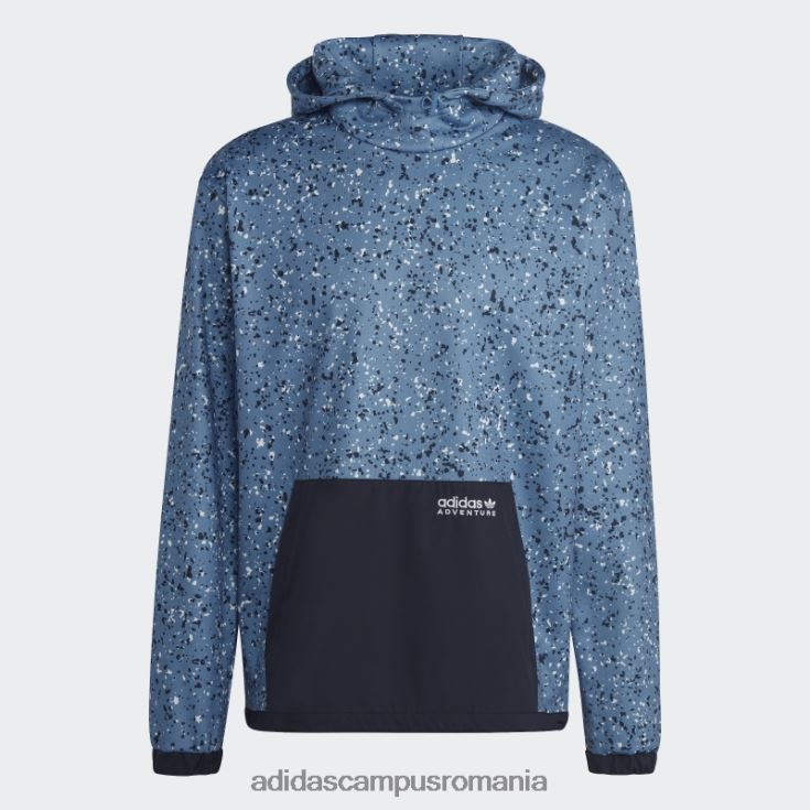 adidas campus romania multicolor adventure iarna cu imprimeu peste tot cu hanora moda bărbați multicolor/albastru alterat J266N214959