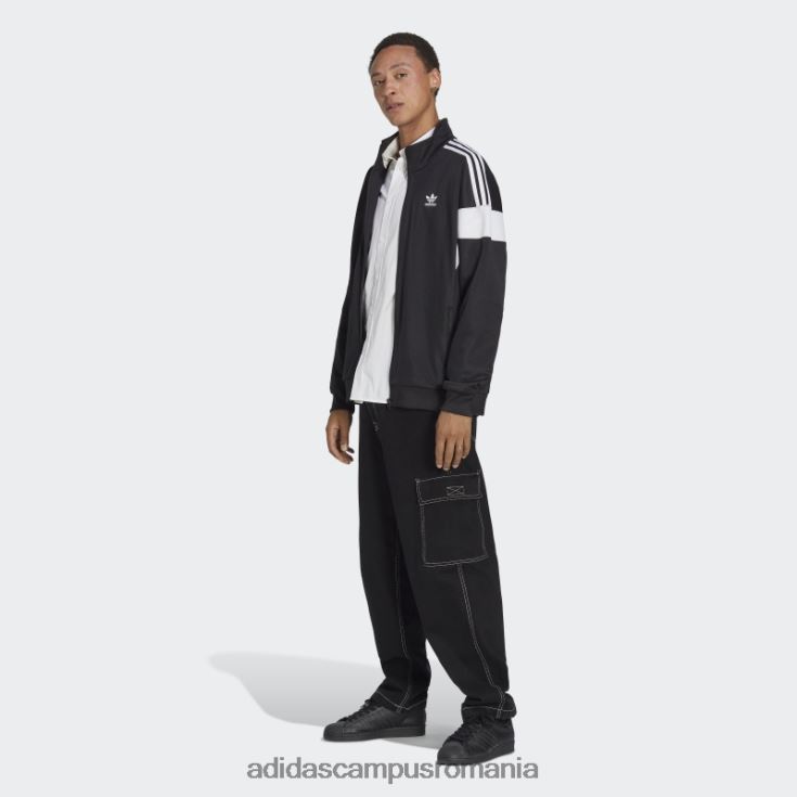 adidas campus romania negru adicolor clasics cut line sport top bărbați negru J266N213529