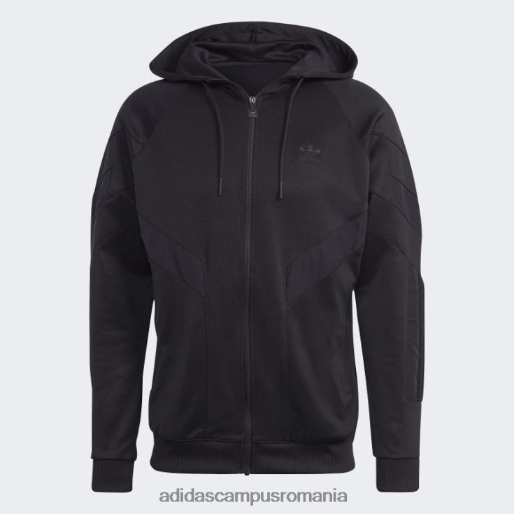 adidas campus romania negru rekive cu glugă sport top fashion bărbați negru J266N214546