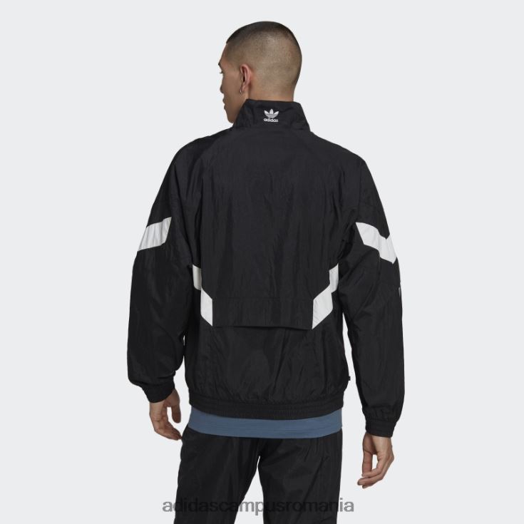 adidas campus romania negru rekive track top fashion bărbați negru J266N214787