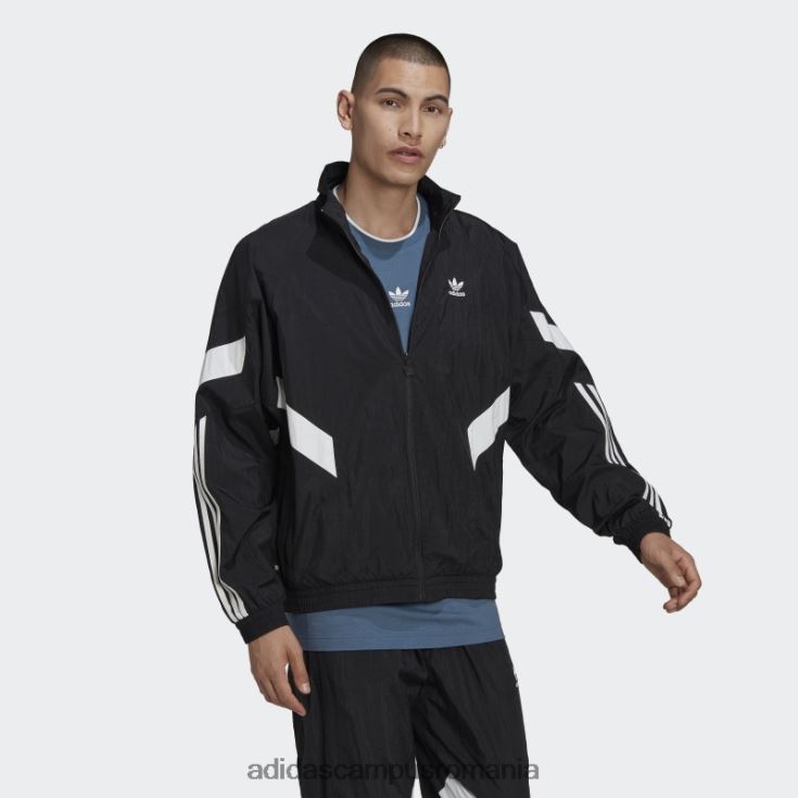 adidas campus romania negru rekive track top fashion bărbați negru J266N214787