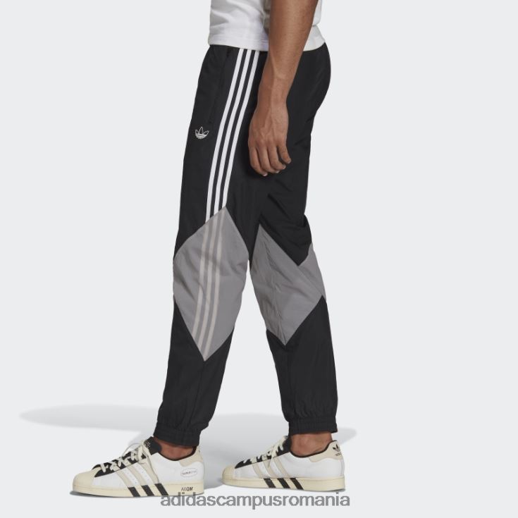 adidas campus romania negru sprt fulger pantaloni de trening fierbinte bărbați negru J266N215264