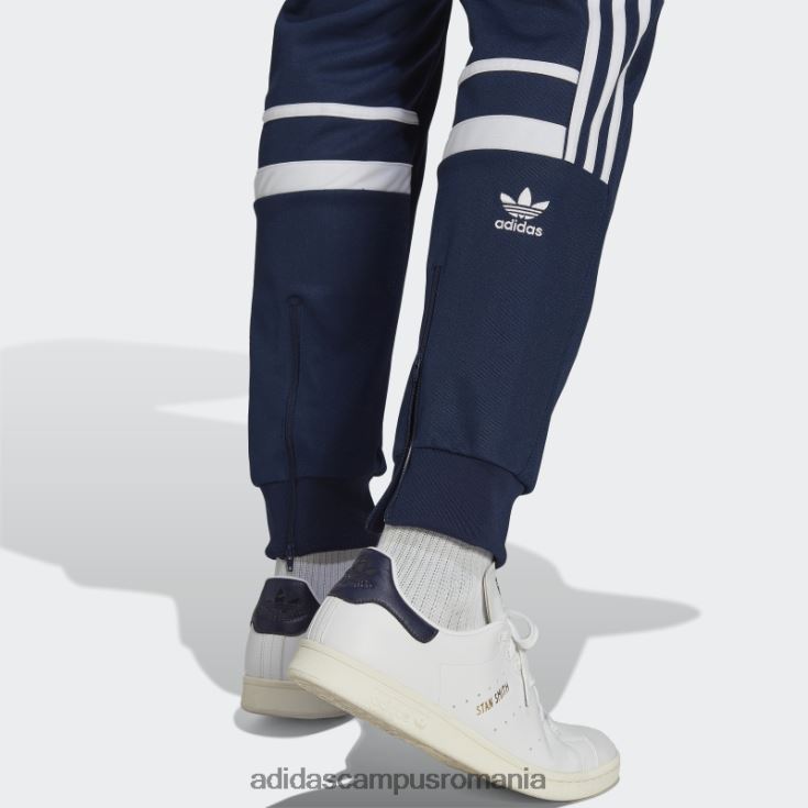 adidas campus romania night indigo adicolor classics cut line pantaloni adidas bărbați indigo de noapte J266N24887