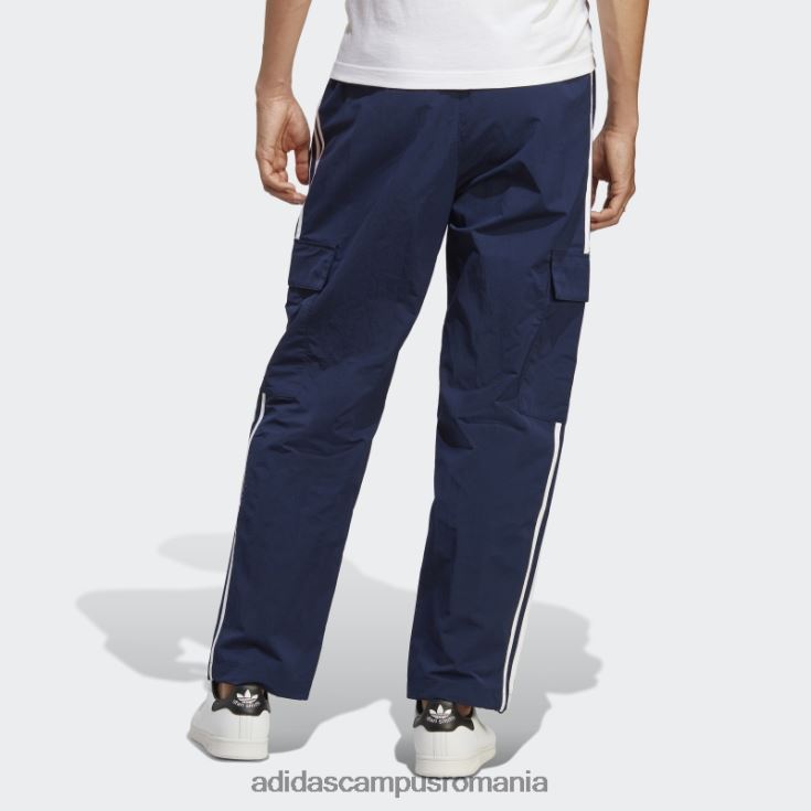adidas campus romania night indigo adicolor classics pantaloni cargo cu 3 dungi adidas bărbați indigo de noapte J266N25085