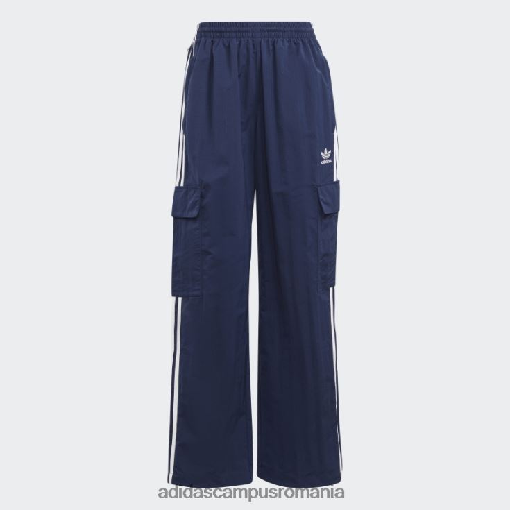 adidas campus romania night indigo adicolor classics pantaloni cargo cu 3 dungi adidas bărbați indigo de noapte J266N25085