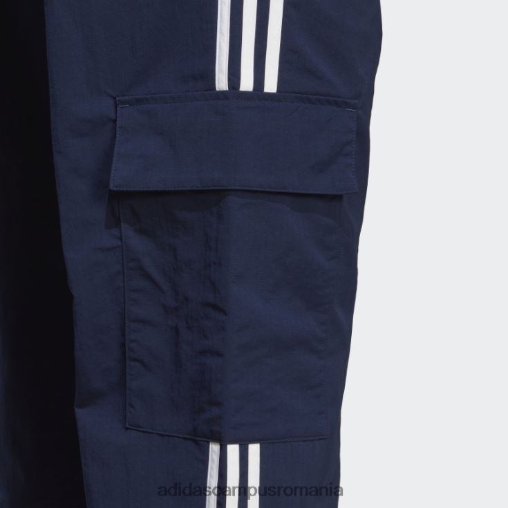 adidas campus romania night indigo adicolor classics pantaloni cargo cu 3 dungi adidas bărbați indigo de noapte J266N25085