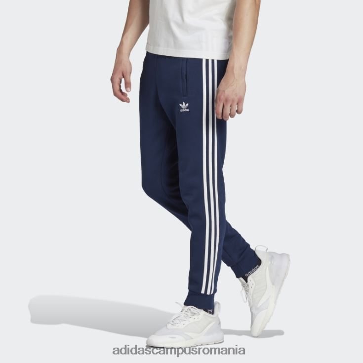 adidas campus romania night indigo adicolor classics pantaloni cu 3 dungi bărbați indigo de noapte J266N26994