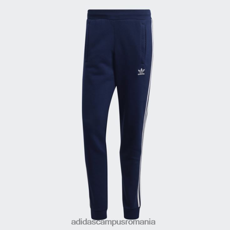 adidas campus romania night indigo adicolor classics pantaloni cu 3 dungi bărbați indigo de noapte J266N26994