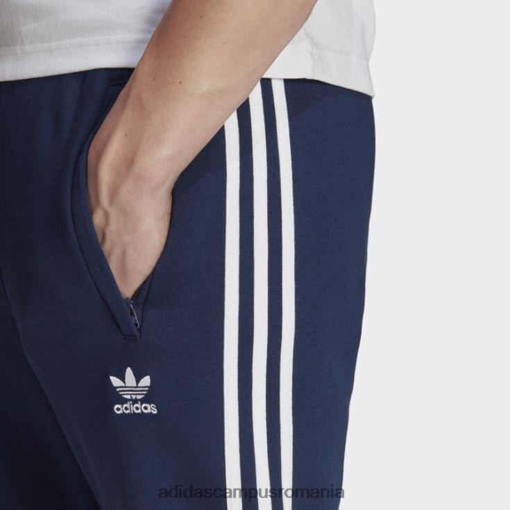 adidas campus romania night indigo adicolor classics pantaloni cu 3 dungi bărbați indigo de noapte J266N26994
