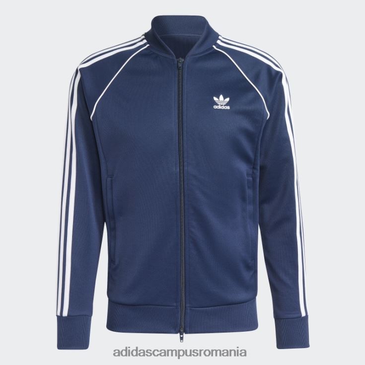 adidas campus romania night indigo adicolor classics sst track top bărbați indigo de noapte J266N213084