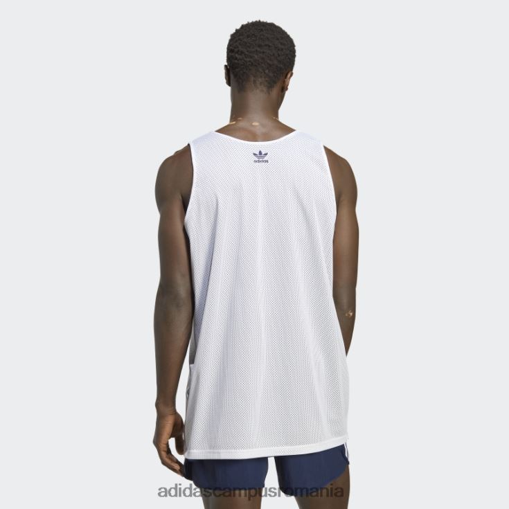 adidas campus romania night indigo adicolor classics tricou baschet trefoil bărbați noapte indigo/alb J266N26724